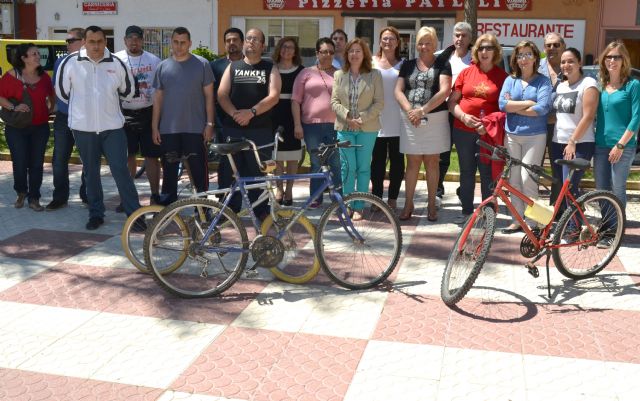 El Ayuntamiento dona ocho bicicletas a AFEMAR para la realización de un taller de inserción socio-laboral