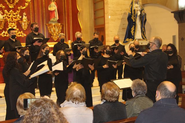 La coral Patnia ofrece un recital de música sacra con motivo de la Semana Santa