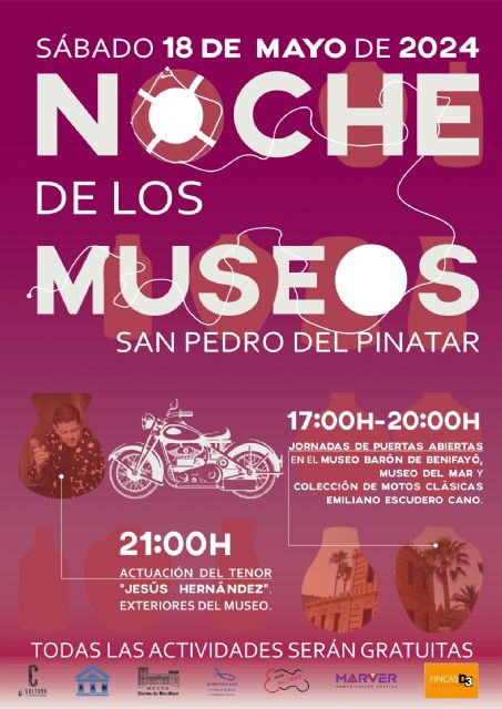 San Pedro del Pinatar se une a “La Noche de los Museos” con una jornada de puertas abiertas y música