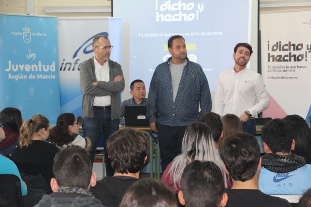 El programa de participación juvenil 'Dicho y Hecho' arranca en San Pedro del Pinatar