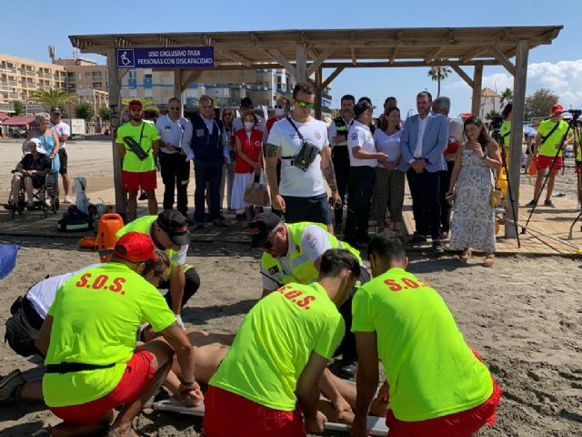 Un total de 43 socorristas vigilarán las playas de San Pedro del Pinatar este verano