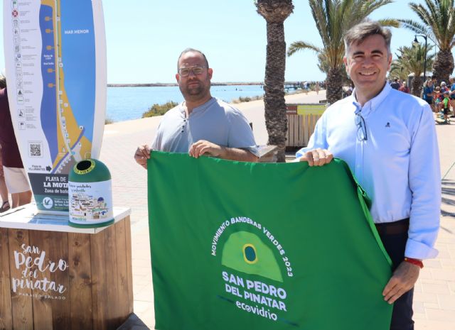 San Pedro del Pinatar se suma este verano al reto de Ecovidrio para revalidar la Bandera Verde