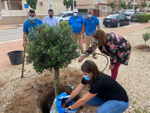 San Pedro del Pinatar y Aidemar se suman a la campaña europea 'Un Árbol Por Europa'