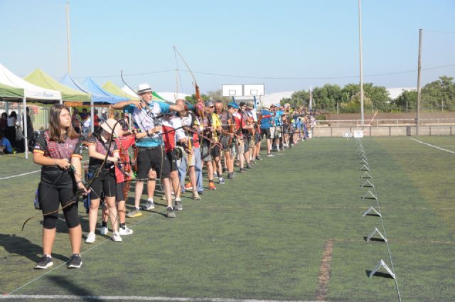 San Pedro del Pinatar acogió el Campeonato Territorial de Tiro con Arco en Aire Libre