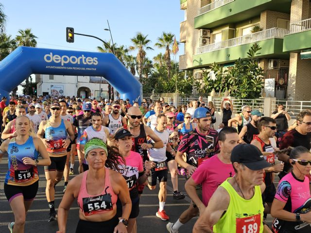 Youness Belyamina y Lidia Morales ganan la Media Maratón Paraíso Salado