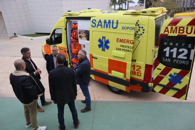 El servicio de Emergencias de San Pedro del Pinatar incorpora una nueva ambulancia